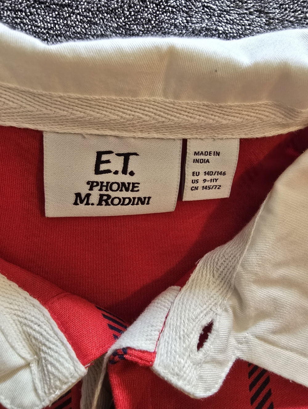 Mini Rodini E.T. Patch Rugby Shirt - Picture 4 of 5